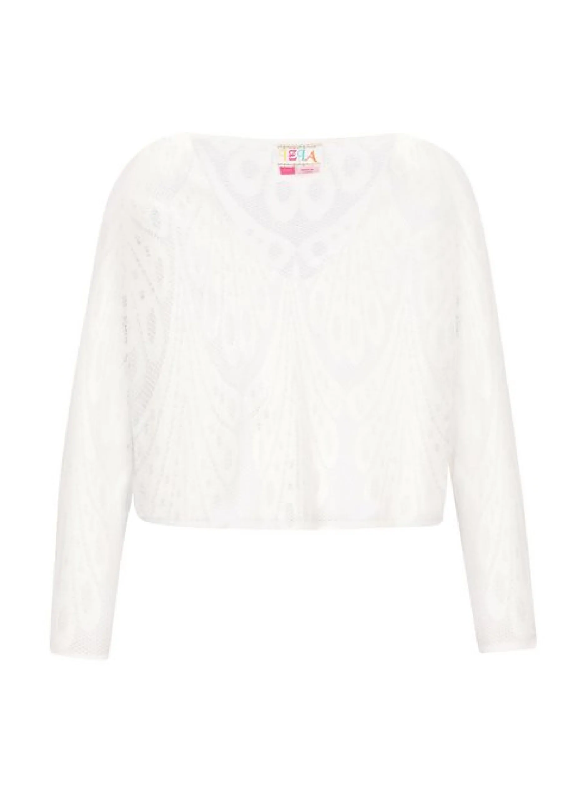 IZIA Damen Pullover in weiß
