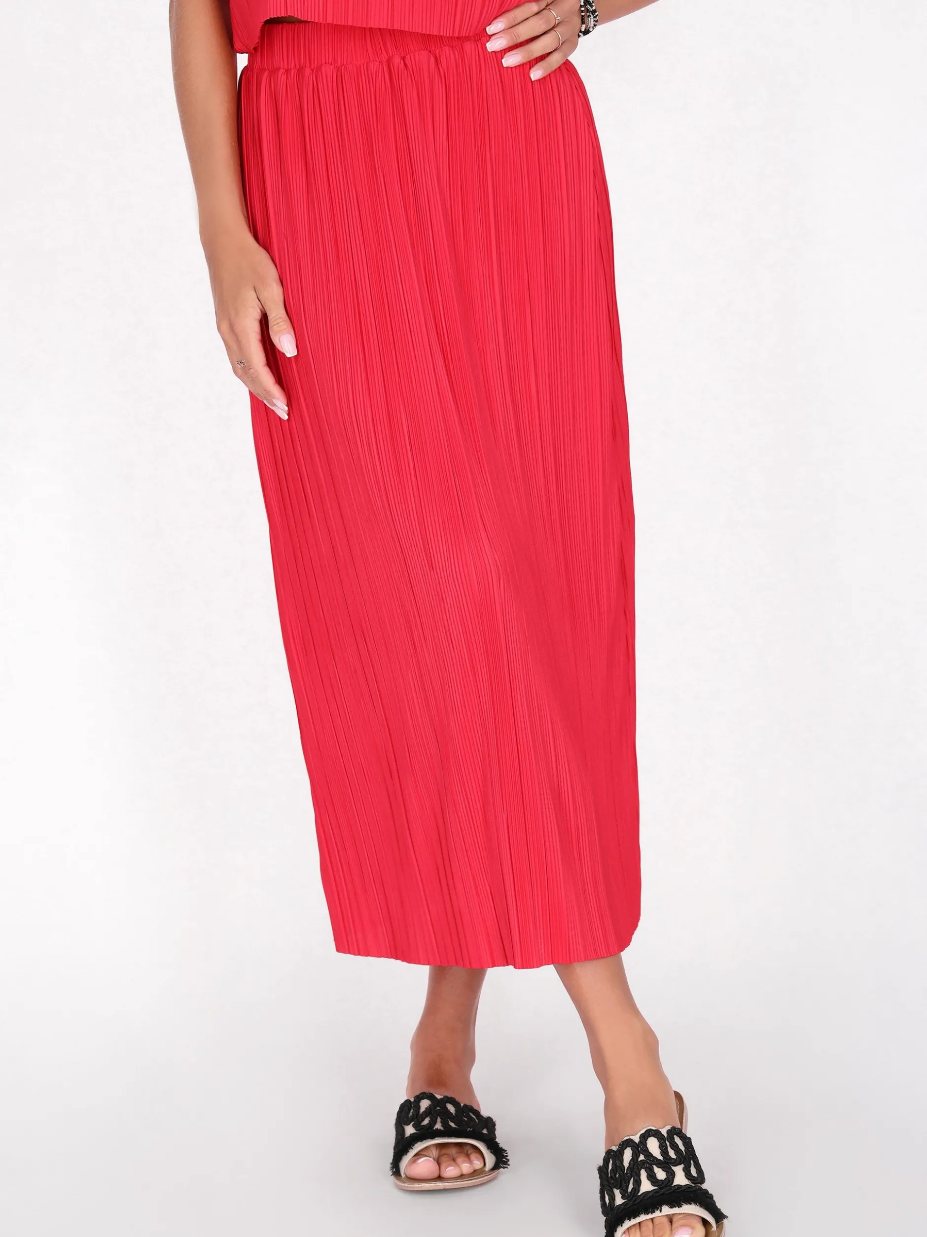 IZIA Damen Rock in fuchsia