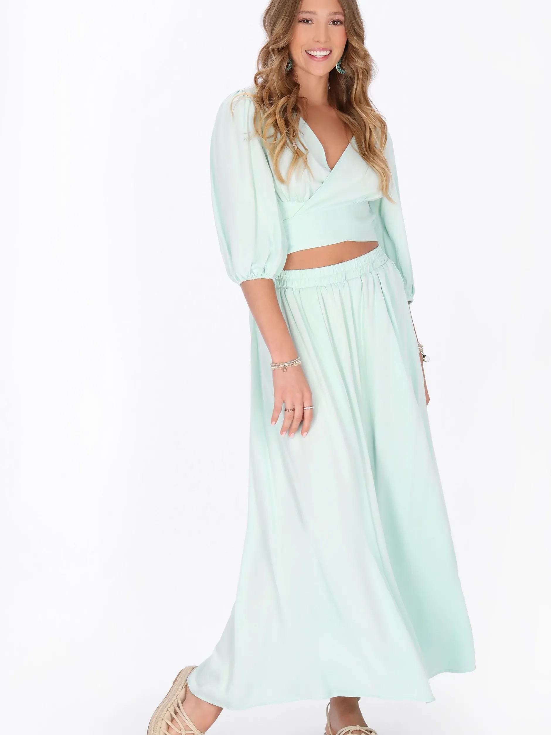 IZIA Damen Rock in mint