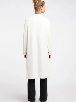 IZIA Damen Strickcardigan in weiß