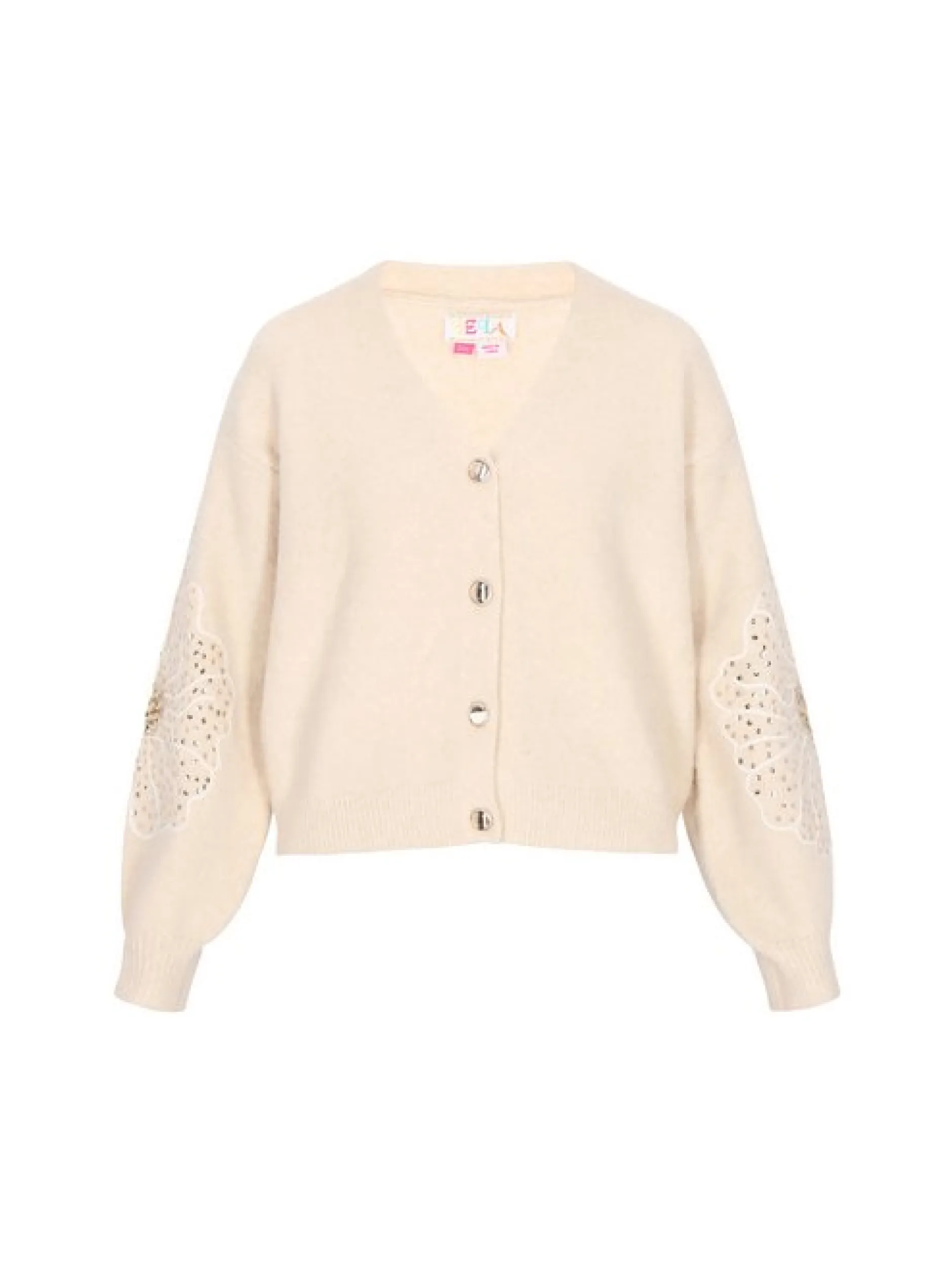 IZIA Damen Strickjacke in beige