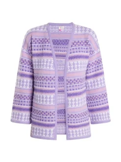 IZIA Damen Strickjacke in flieder