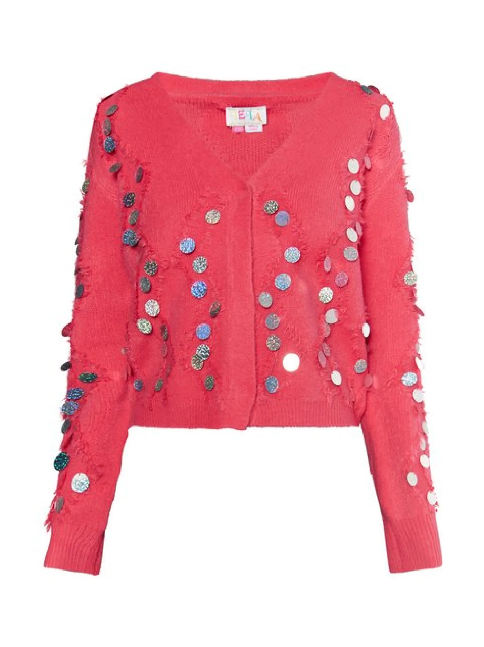 IZIA Damen Strickjacke in pink