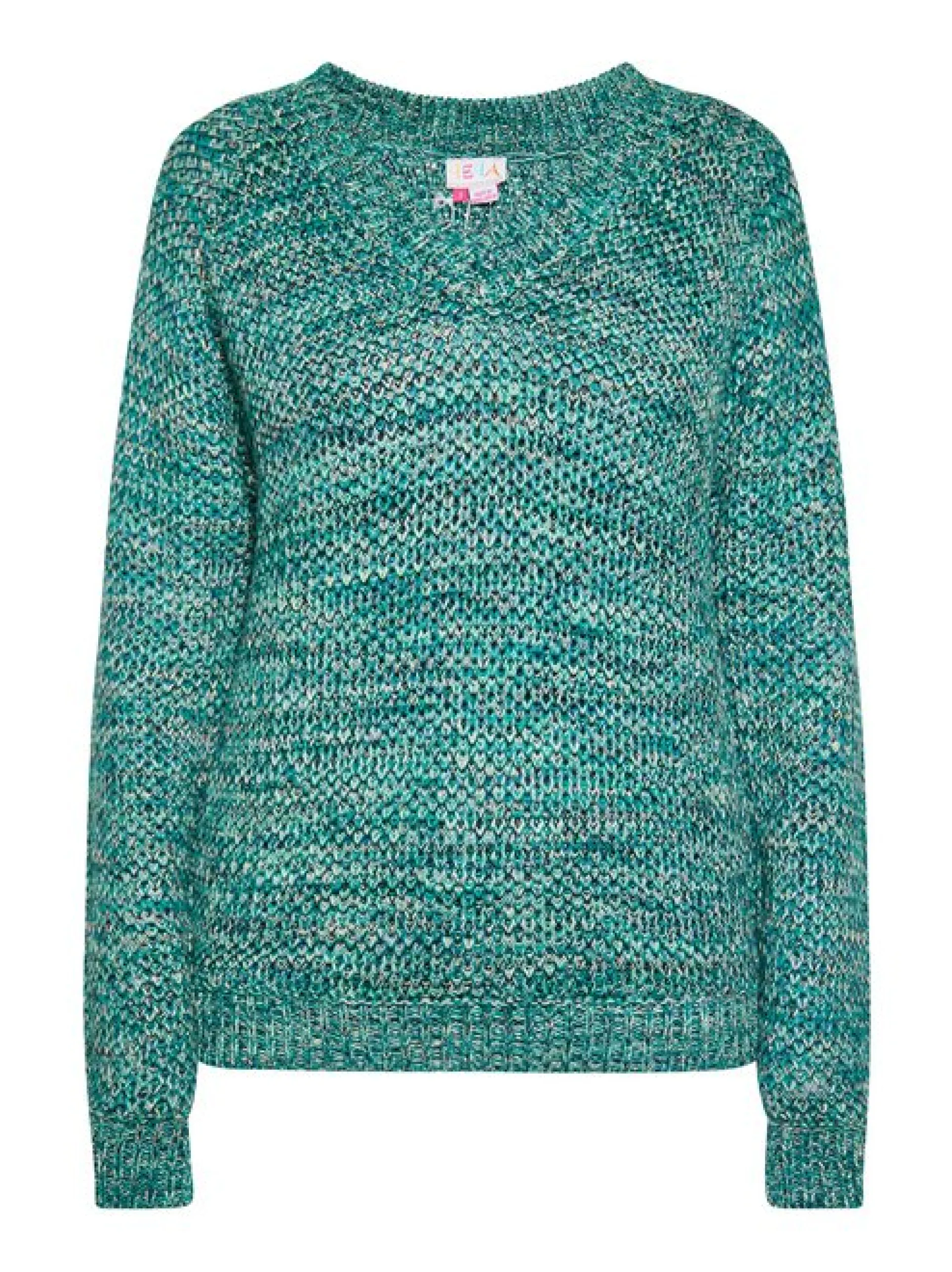 IZIA Damen Strickpullover in mehrfarbig