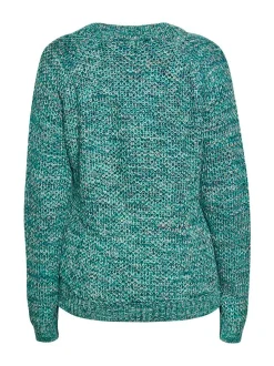 IZIA Damen Strickpullover in mehrfarbig