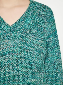 IZIA Damen Strickpullover in mehrfarbig