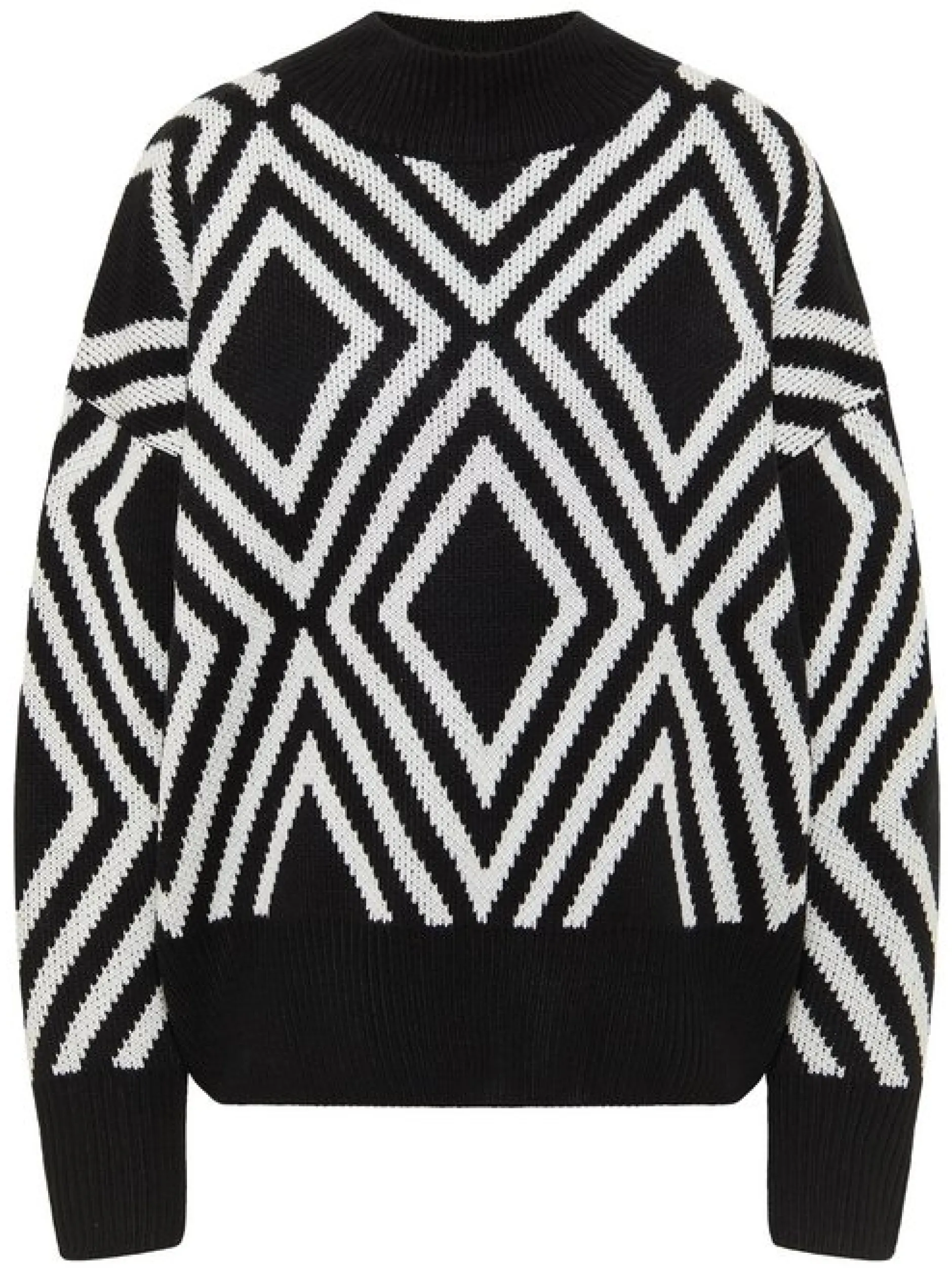 IZIA Damen Strickpullover in mehrfarbig