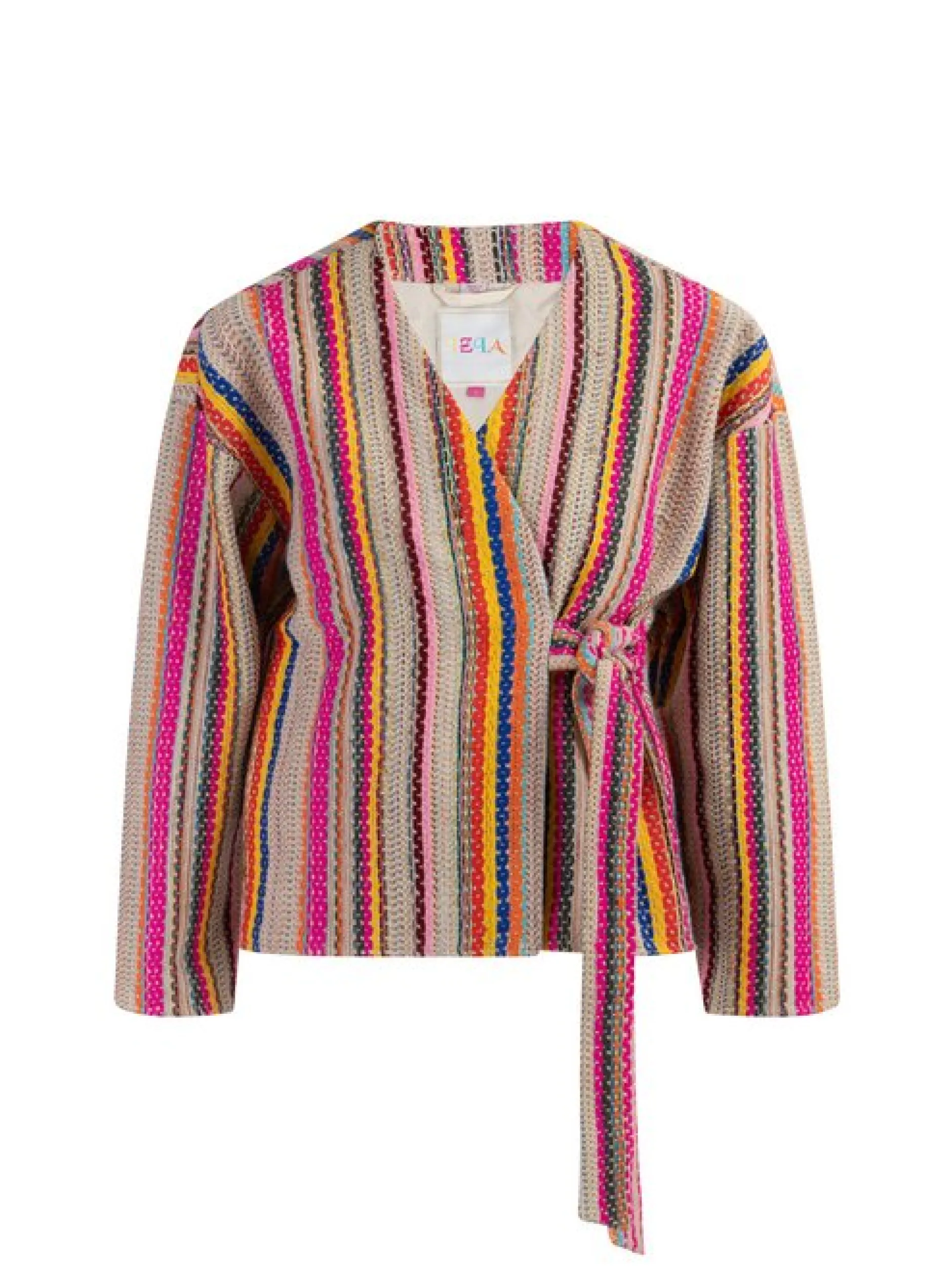 IZIA Damen Wickeljacke in pink