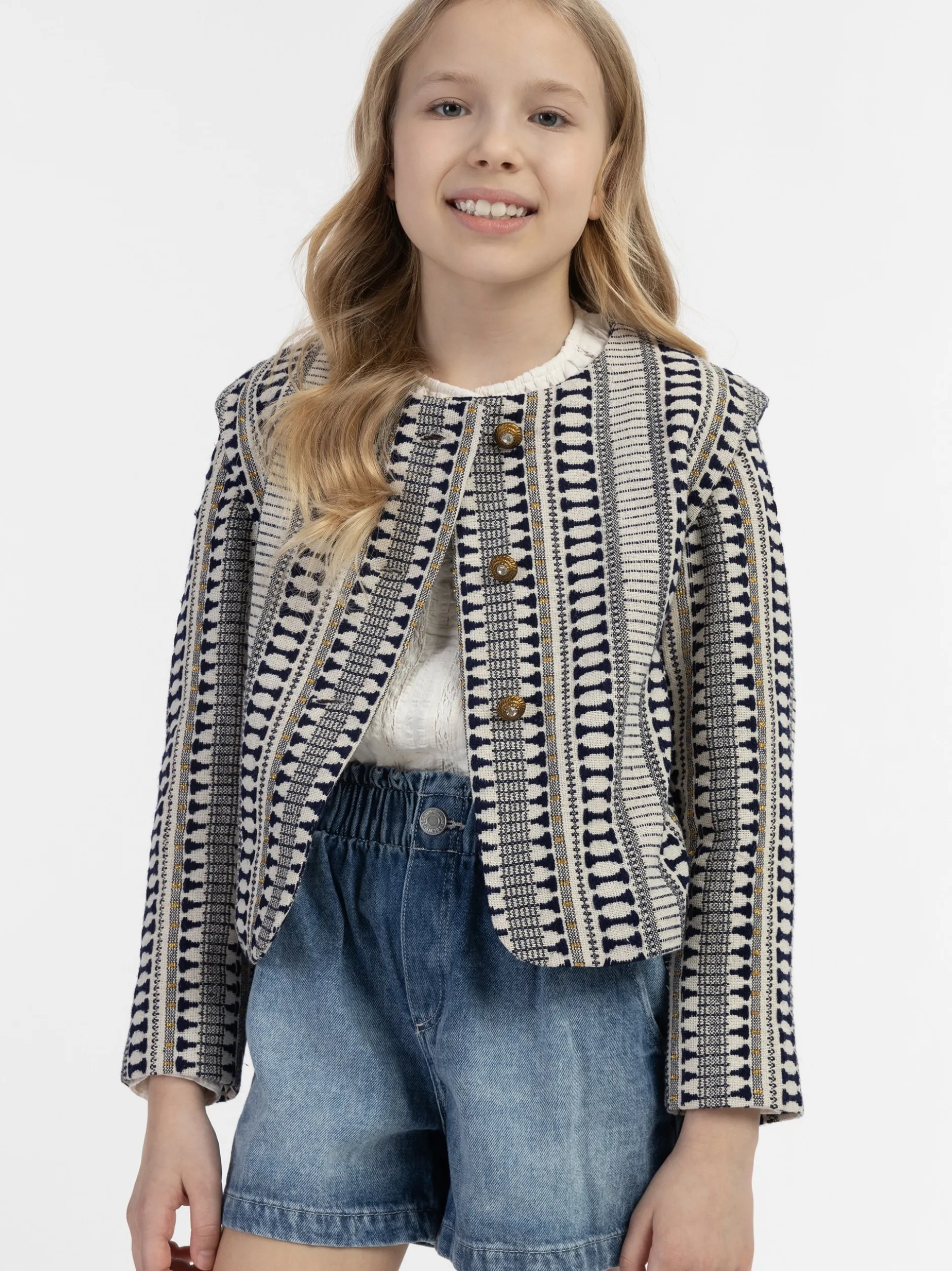 IZIA Mädchen Blazerjacke in marine