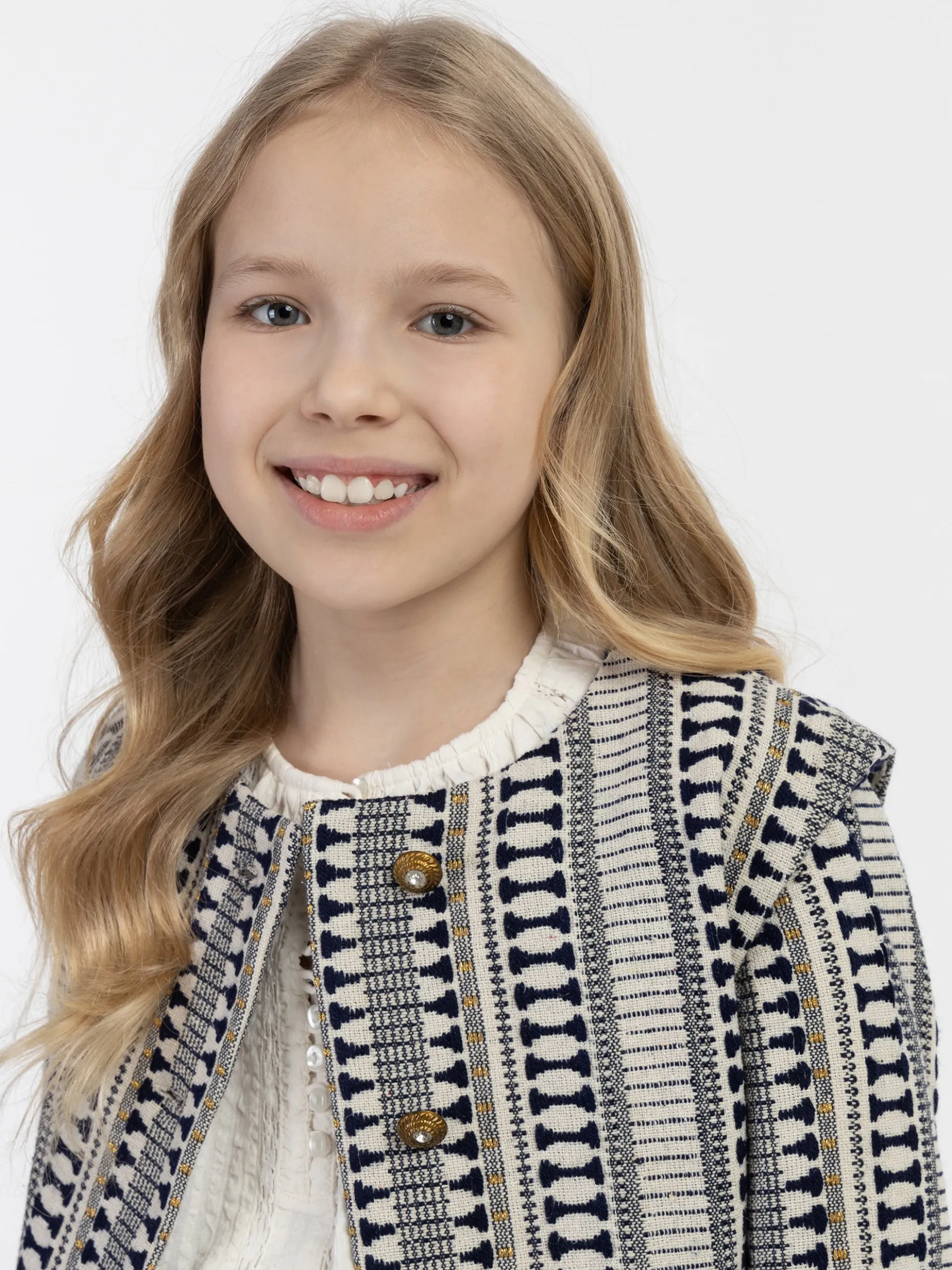 IZIA Mädchen Blazerjacke in marine