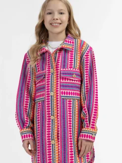 IZIA Mädchen Hemdjacke in pink
