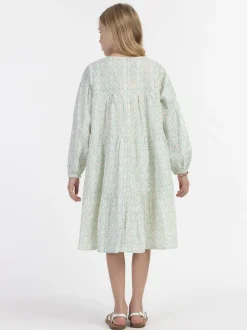 IZIA Mädchen Sommerkleid in türkis - Länge: mittel