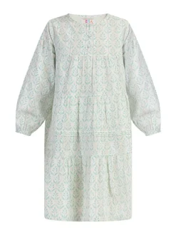 IZIA Mädchen Sommerkleid in türkis - Länge: mittel