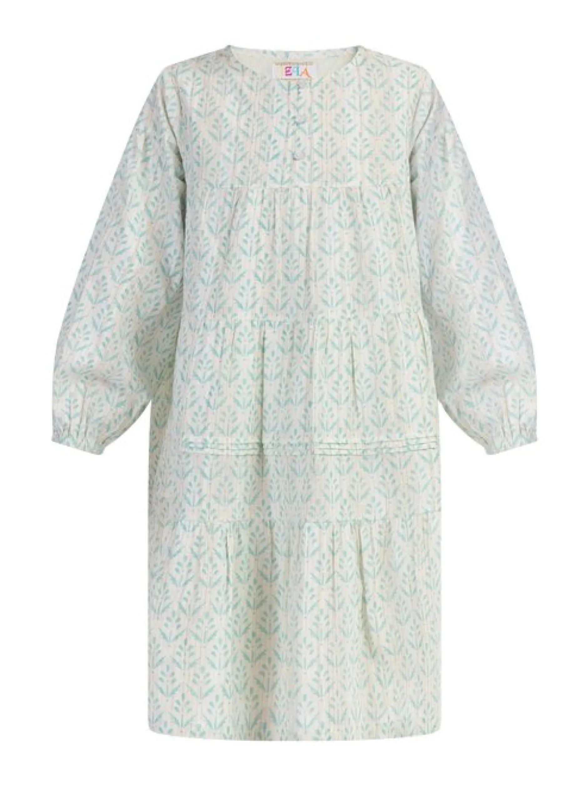 IZIA Mädchen Sommerkleid in türkis - Länge: mittel