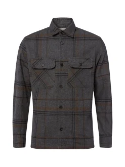 Jack & Jones Herren Overshirt in grau beige