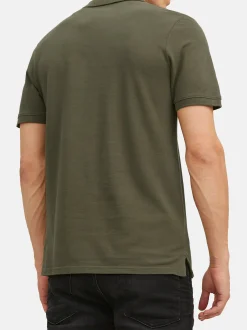 Jack & Jones Herren Poloshirt - 3er Pack Basic in blau