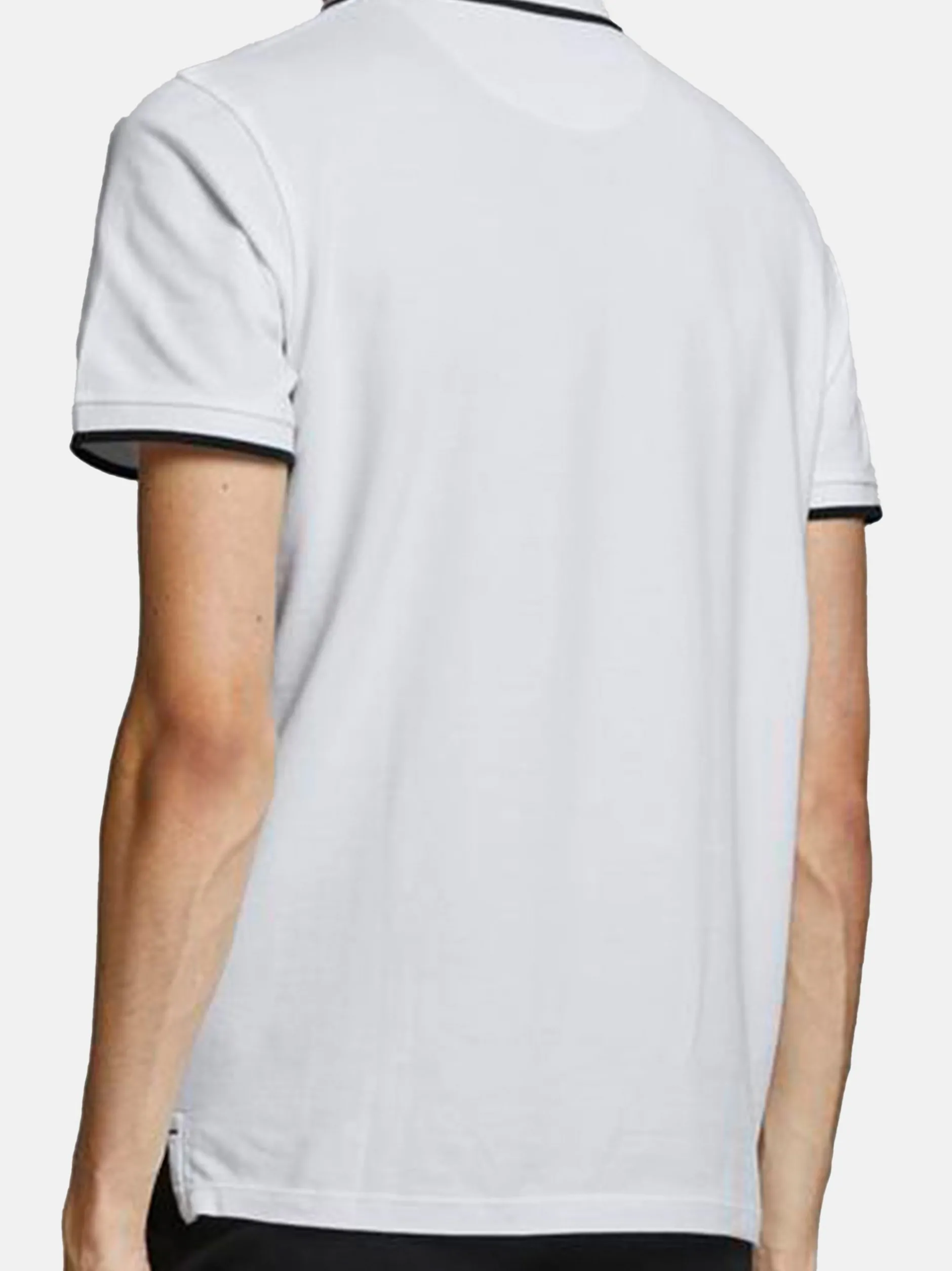 Jack & Jones Herren Poloshirt - 2er Pack Paulos - Slim Fit in weiß