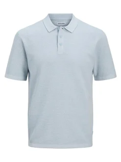 Jack & Jones Herren Poloshirt - George in hellblau