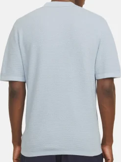 Jack & Jones Herren Poloshirt im 2er-Pack George in ecru hellblau