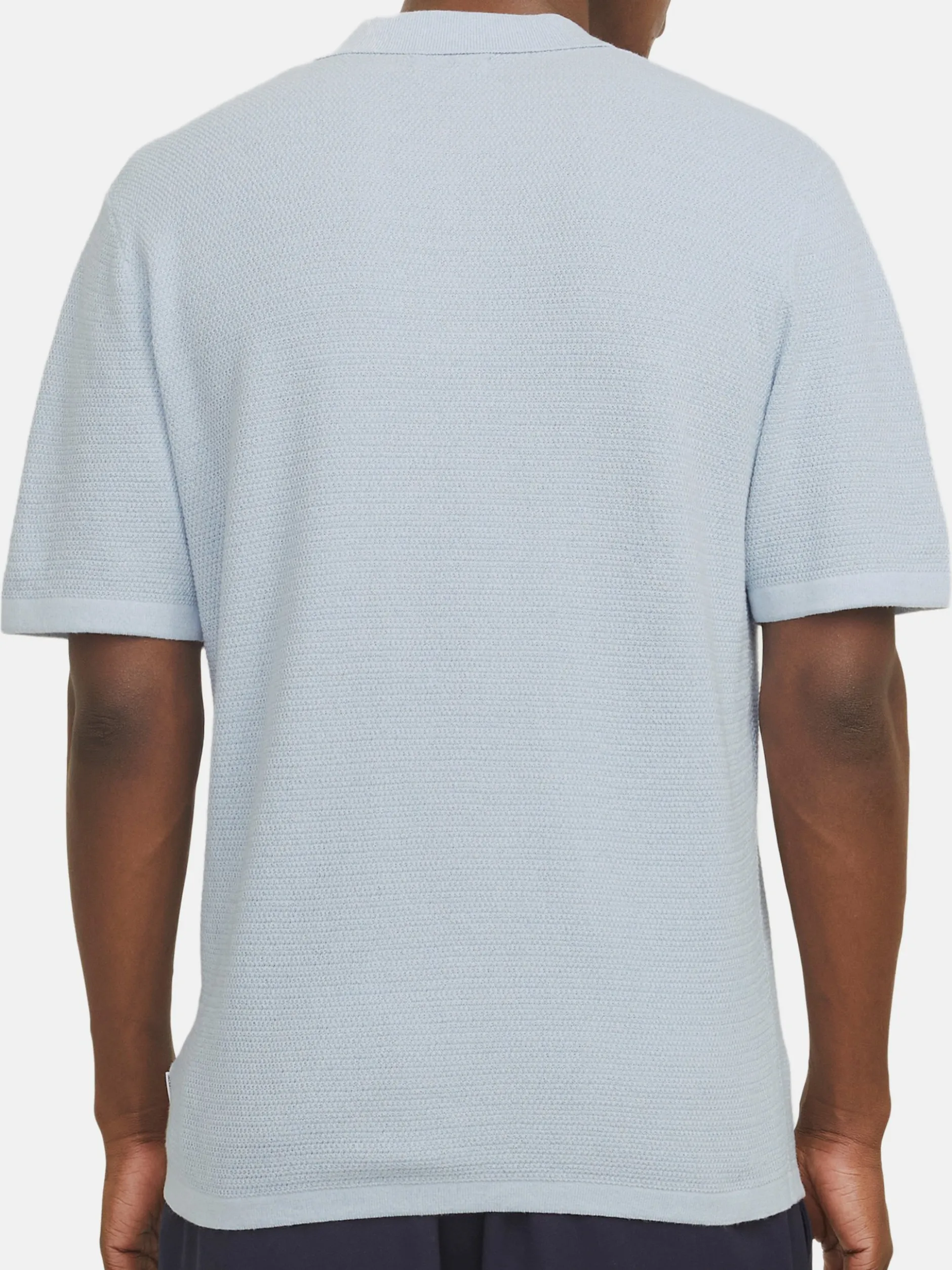 Jack & Jones Herren Poloshirt im 2er-Pack George in hellblau