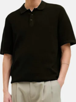 Jack & Jones Herren Poloshirt im 2er-Pack George in ecru schwarz