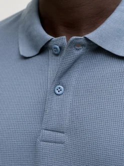 Jack & Jones Herren Poloshirt - JJEaustin in blau
