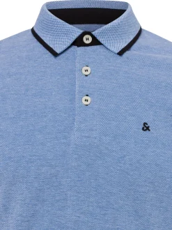 Jack & Jones Herren Poloshirt - JJEPaulos in blau
