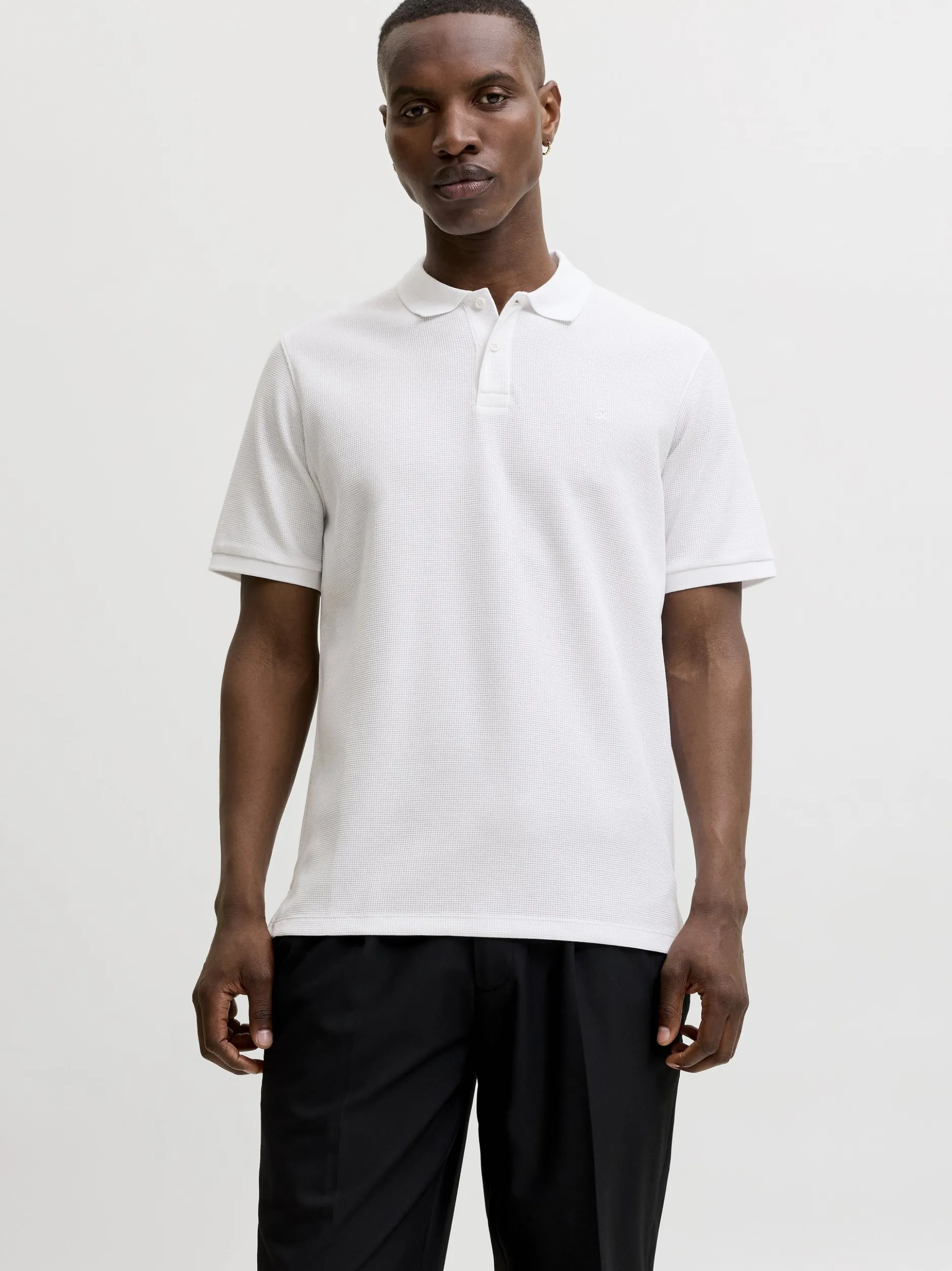 Jack & Jones Herren Poloshirt - JJEaustin in weiß