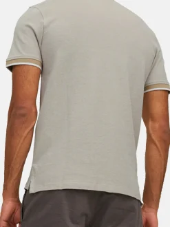 Jack & Jones Herren Poloshirt - Paulos - Slim Fit in beige