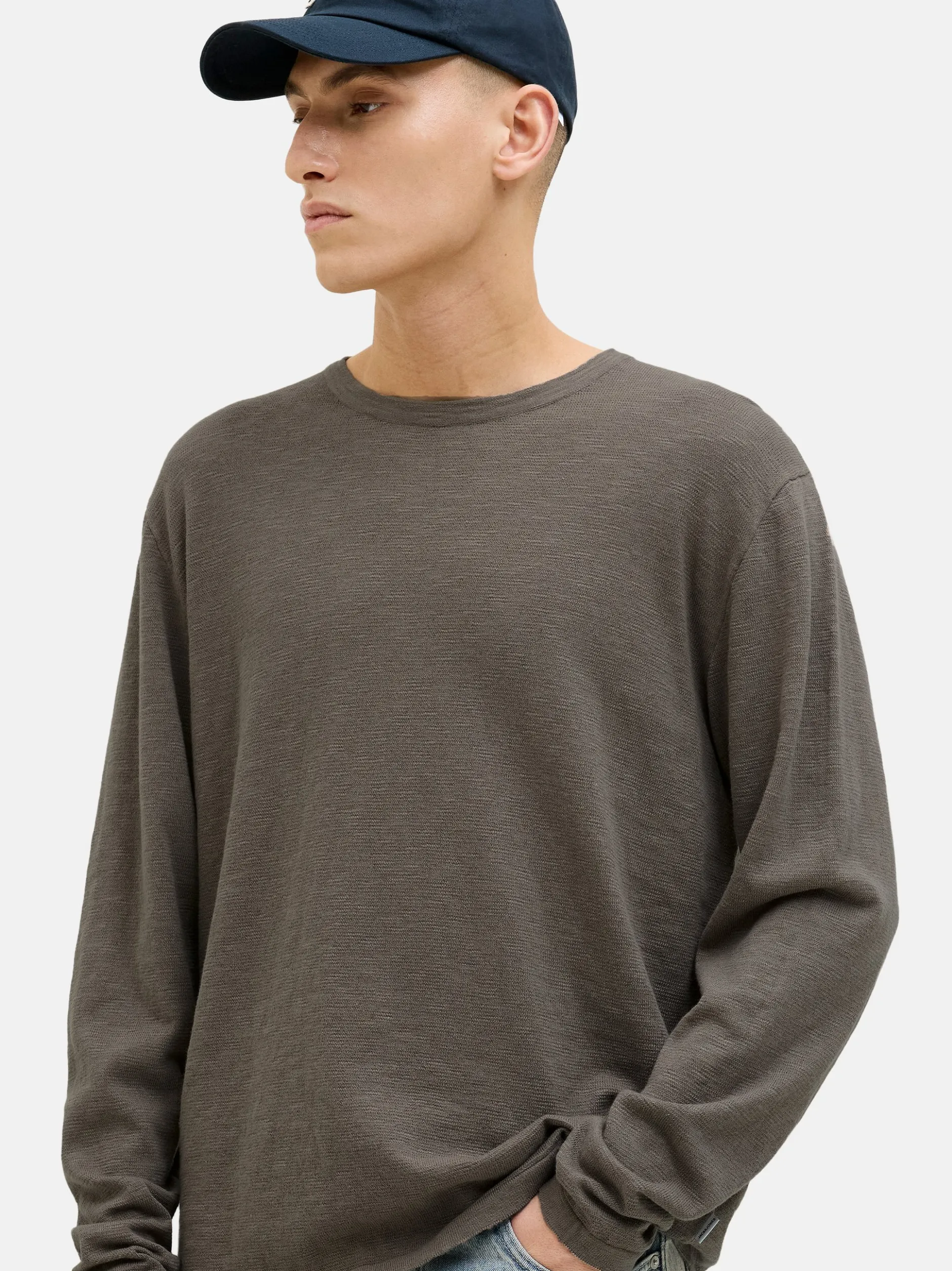 Jack & Jones Herren Pullover - 2er Pack Summer in braun