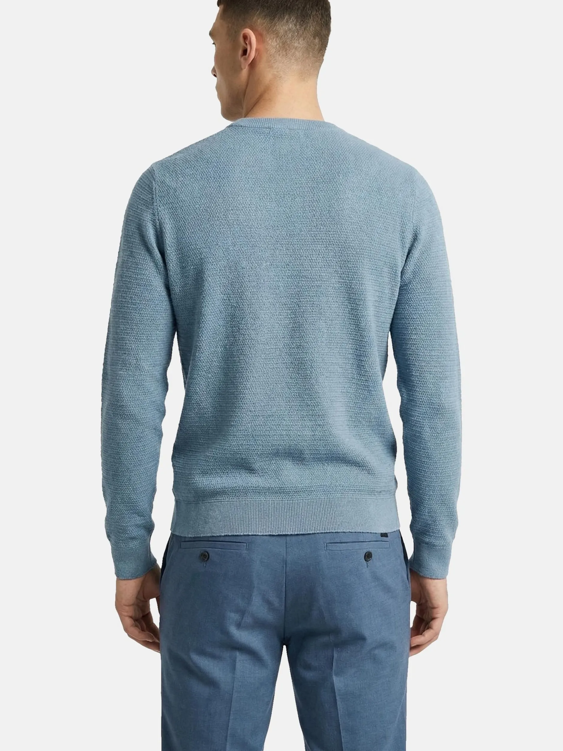 Jack & Jones Herren Pullover - 2er Pack Bluriley in blau
