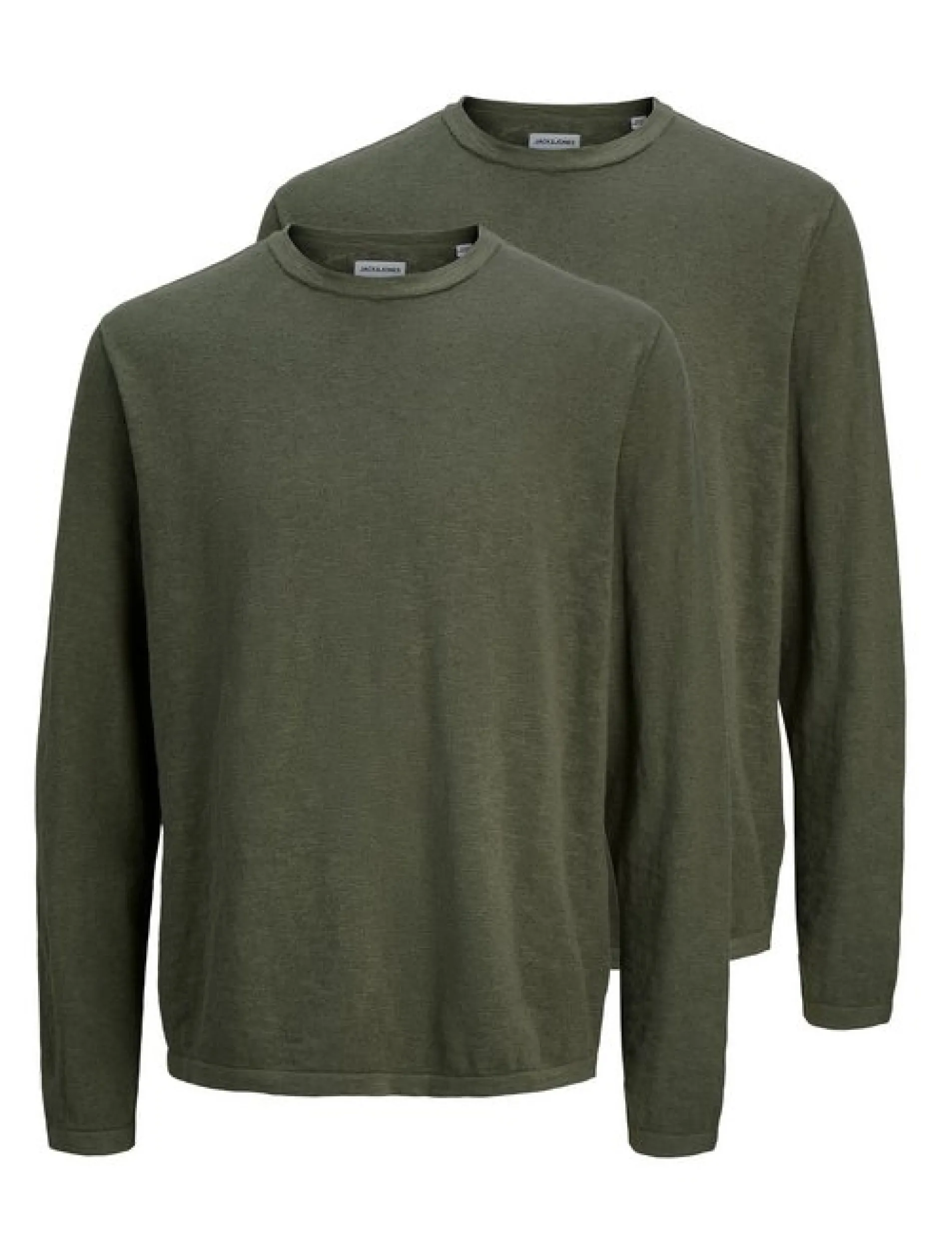 Jack & Jones Herren Pullover - 2er Pack Summer in grün
