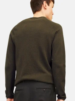 Jack & Jones Herren Pullover im 2er-Pack Hill in khaki