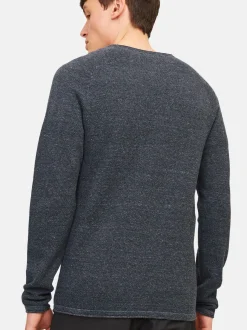 Jack & Jones Herren Pullover im 2er-Pack Hill in anthrazit