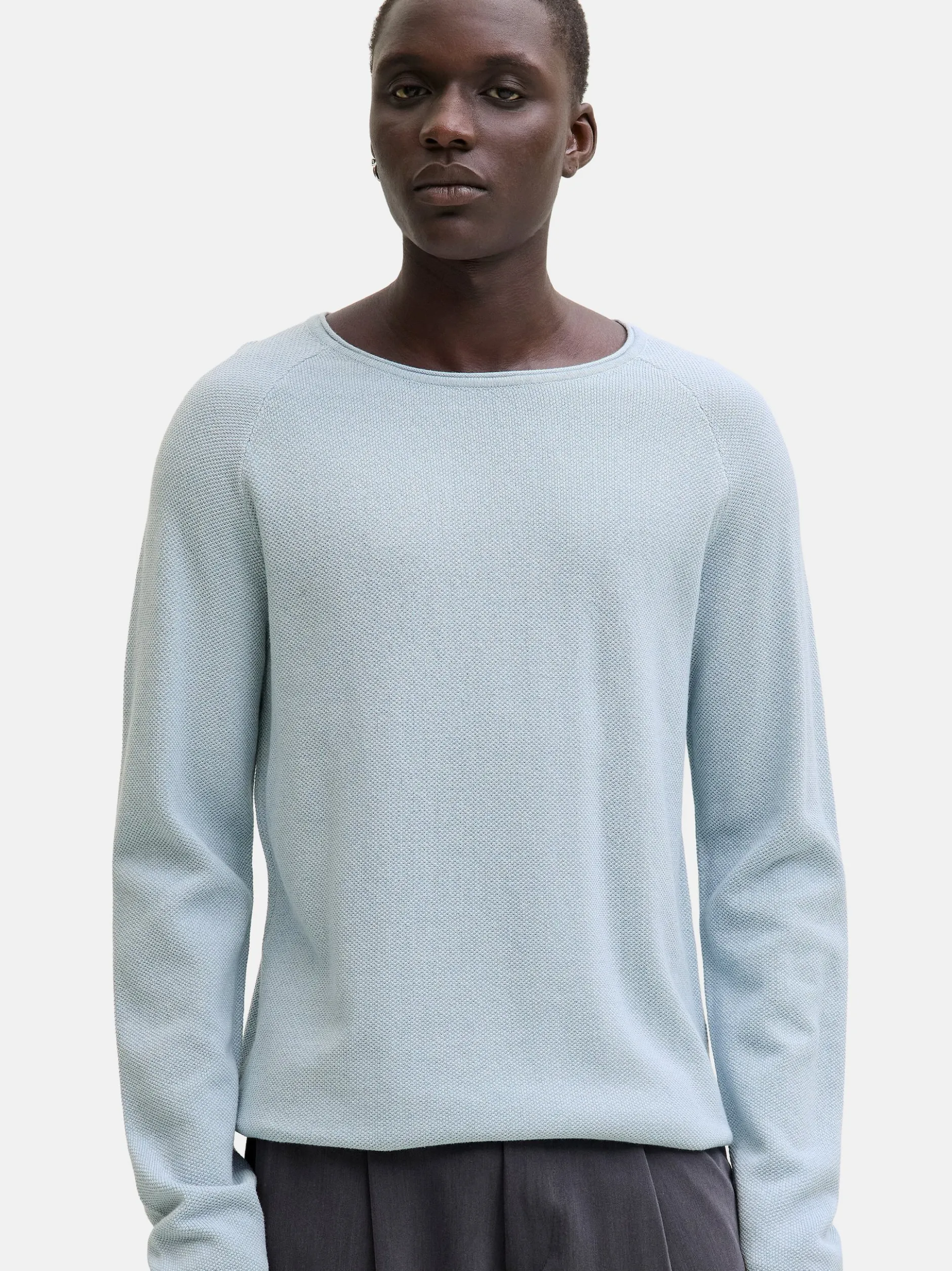 Jack & Jones Herren Pullover im 2er-Pack Hill in hellblau