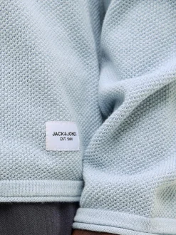 Jack & Jones Herren Pullover im 2er-Pack Hill in hellblau