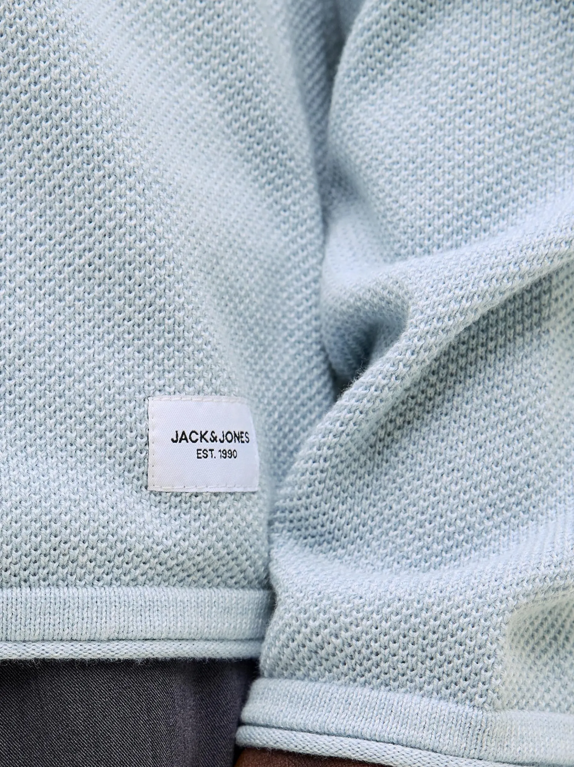 Jack & Jones Herren Pullover im 2er-Pack Hill in hellblau