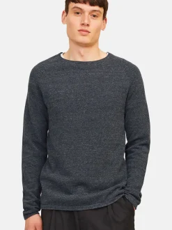 Jack & Jones Herren Pullover im 2er-Pack Hill in grau