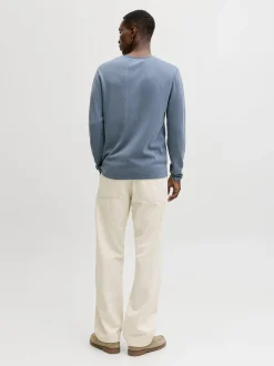 Jack & Jones Herren Pullover - JJEleo in indigo