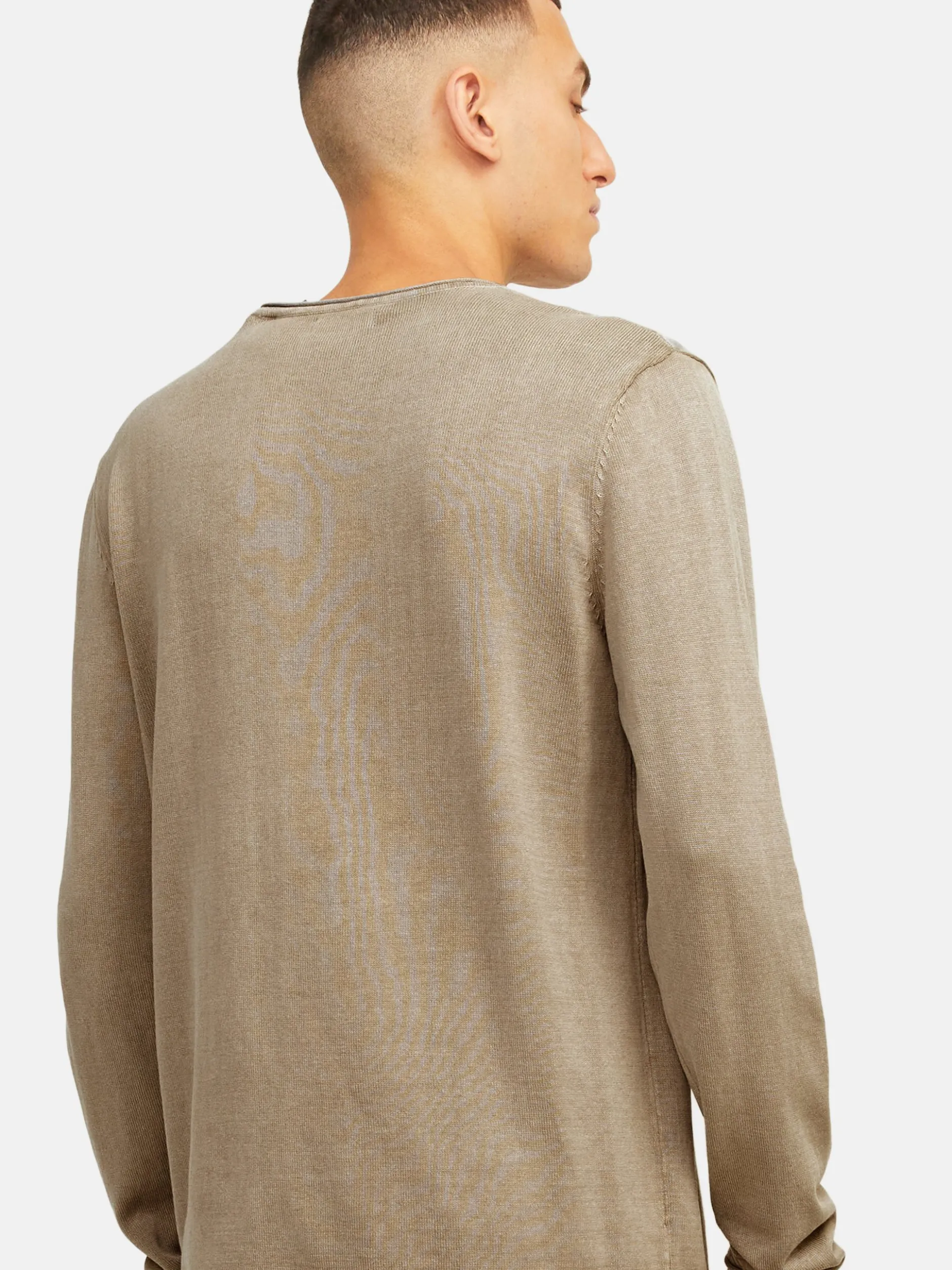 Jack & Jones Herren Pullover - Leo in beige