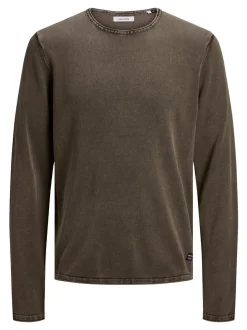 Jack & Jones Herren Pullover - Leo in braun
