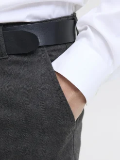 Jack & Jones Herren Stoffhose - JPSTMarco Bowie in anthrazit