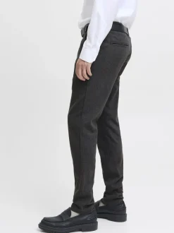 Jack & Jones Herren Stoffhose - JPSTMarco Bowie in anthrazit