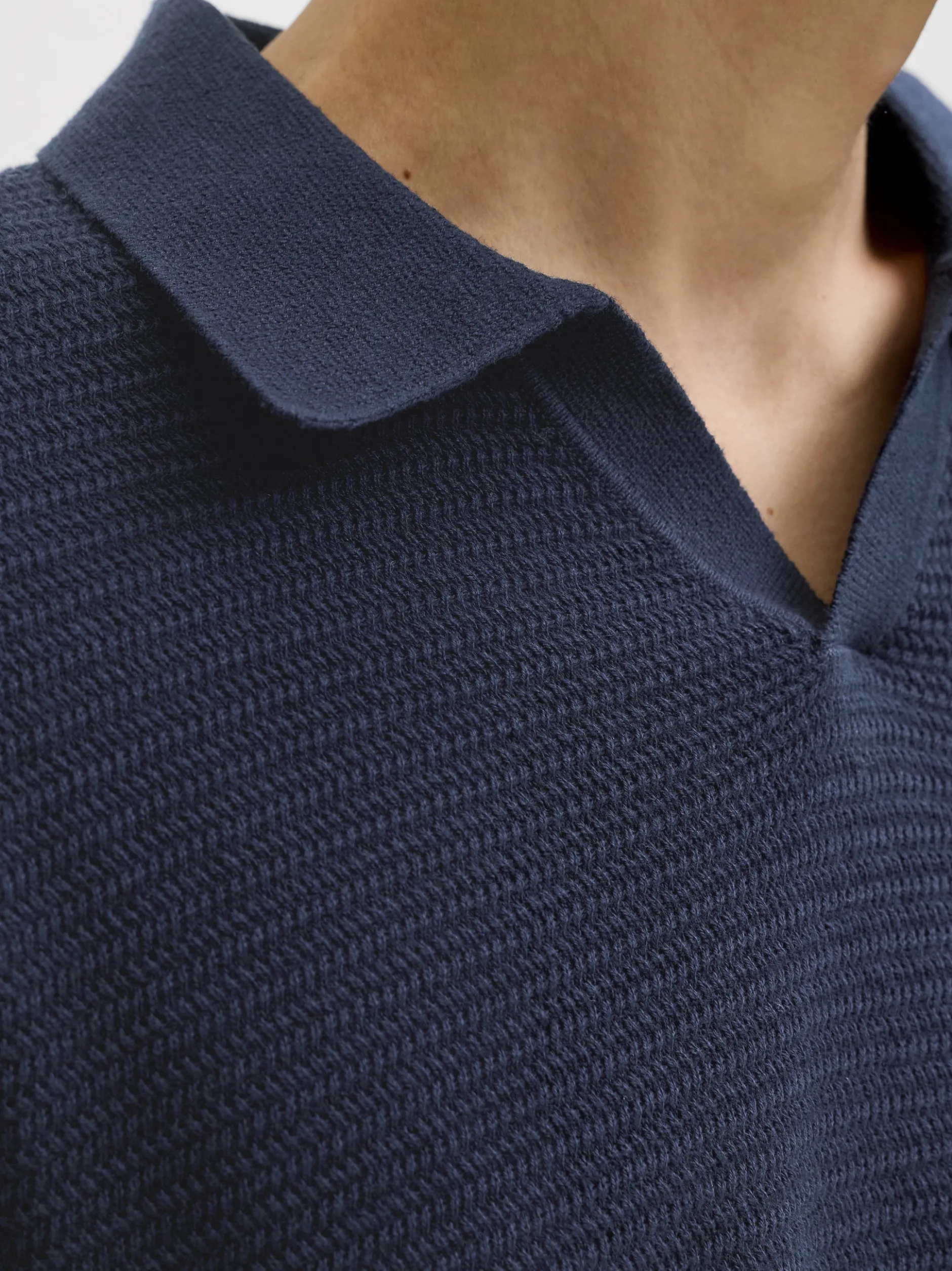 Jack & Jones Herren Strickpullover - JPRbluriley in marine