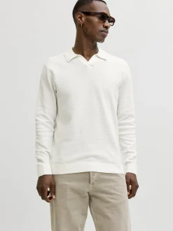 Jack & Jones Herren Strickpullover - JPRbluriley in weiß