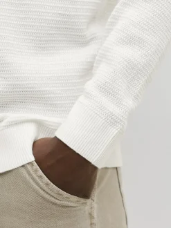 Jack & Jones Herren Strickpullover - JPRbluriley in weiß