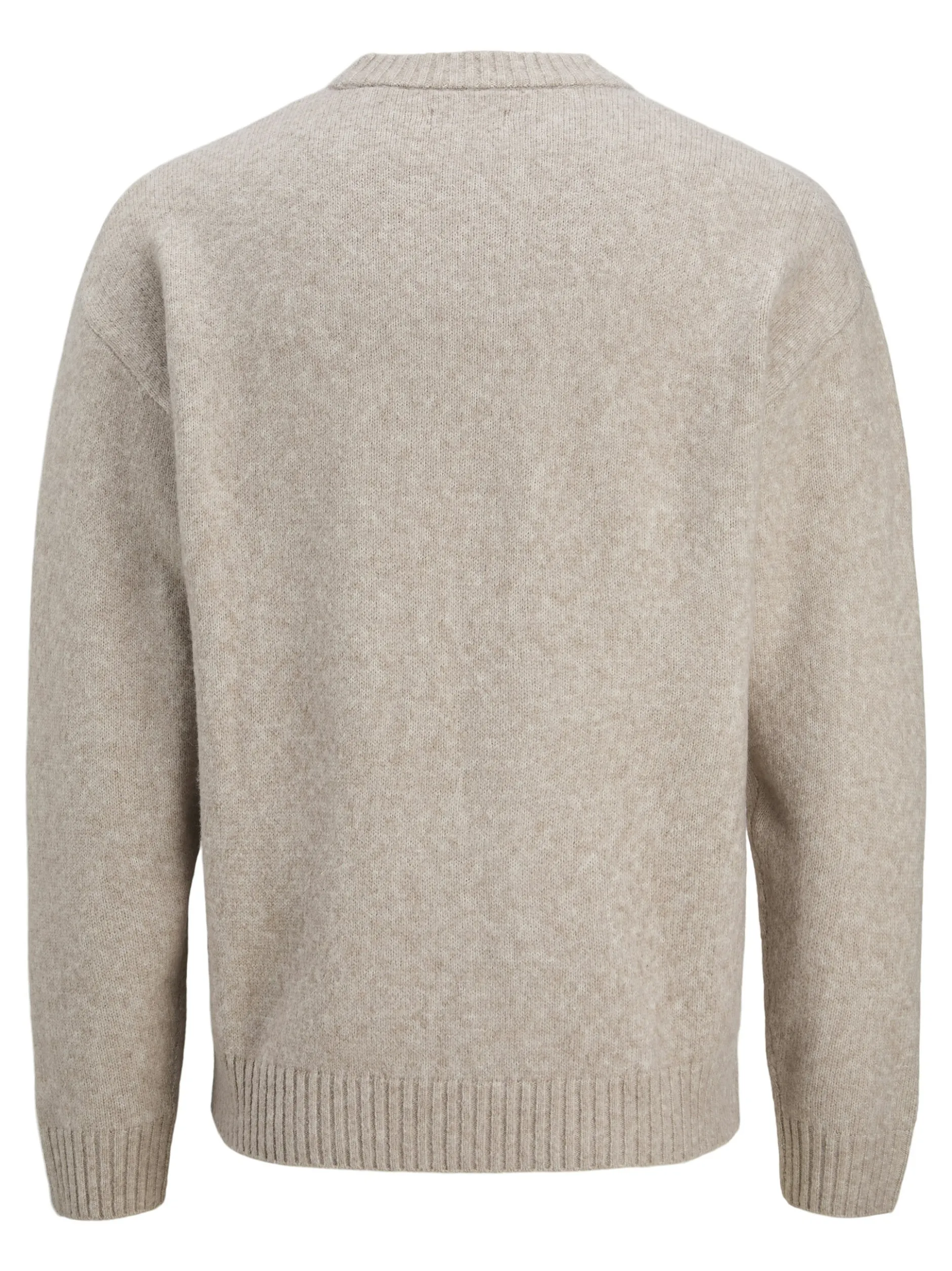 Jack & Jones Herren Strickpullover - JJEsoho Ollie in beige