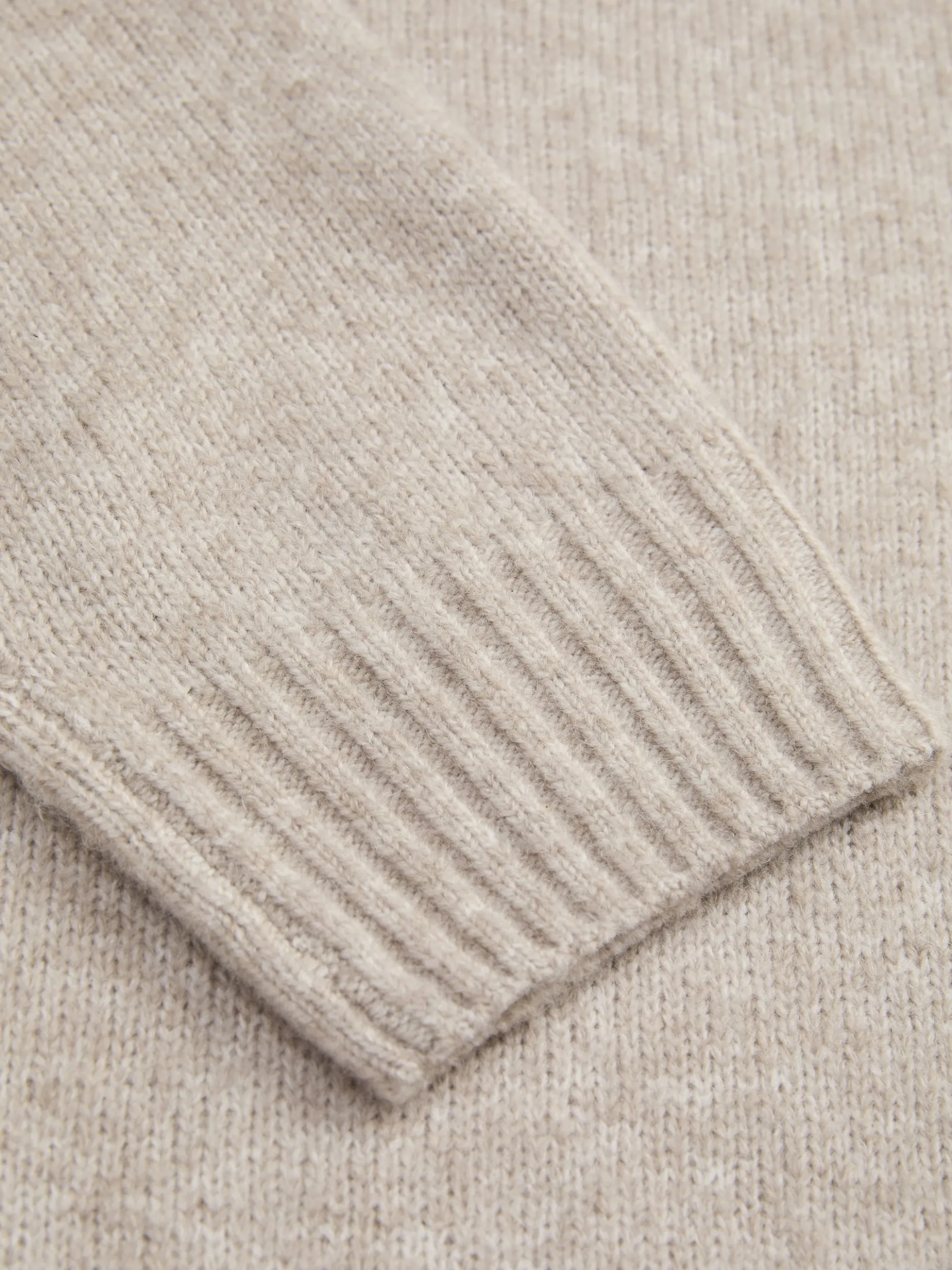 Jack & Jones Herren Strickpullover - JJEsoho Ollie in beige