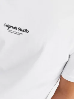 Jack & Jones Herren T-Shirt - 2er Pack Jorvesterbro in weiß
