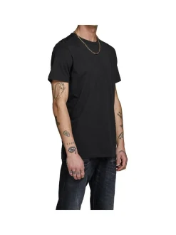 Jack & Jones Herren T-Shirt 4er Pack in schwarz